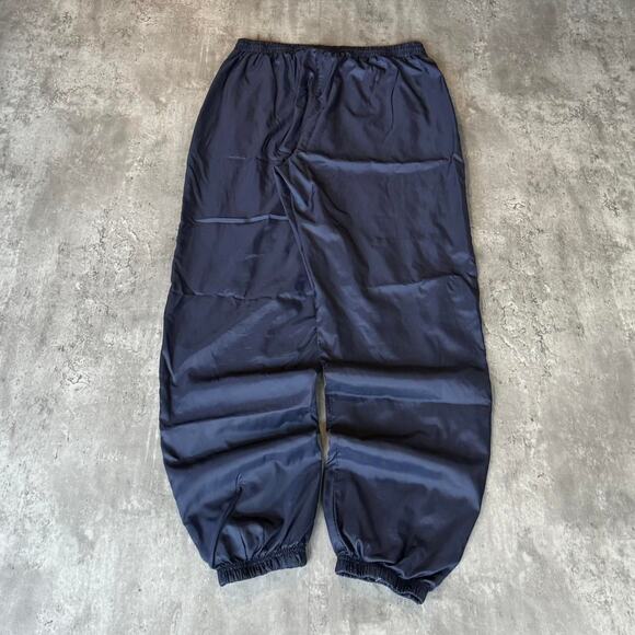 Vintage Y2K Reebok Navy Blue Baggy Grunge Opium Tech Sweatpants - Picture 2 of 4
